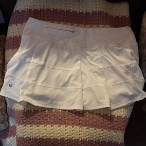 Lululemon Athletica White Skort